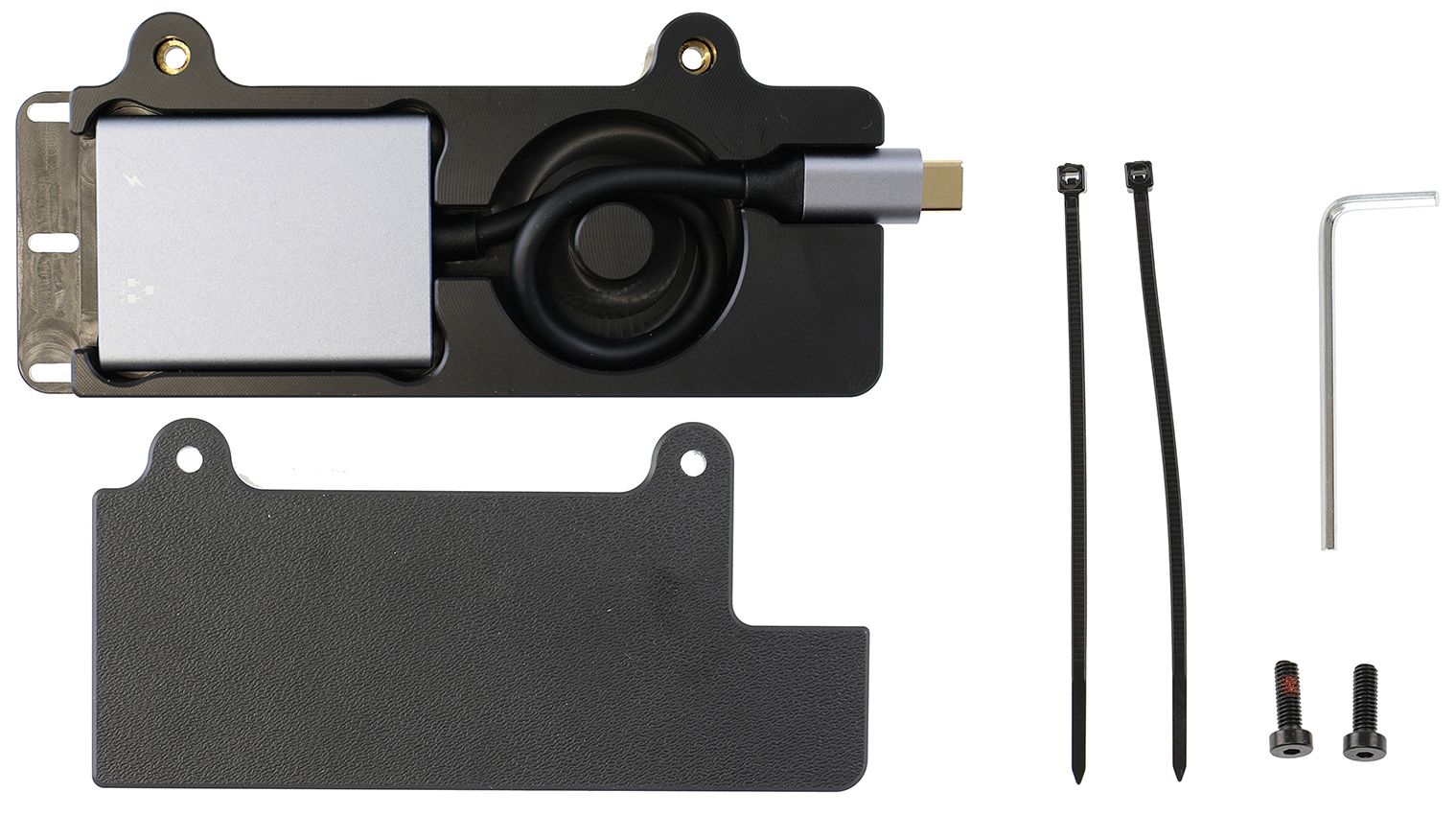 Brodit ModTek USB-C Hub with PD 100W and 1000Mbps Ethernet.