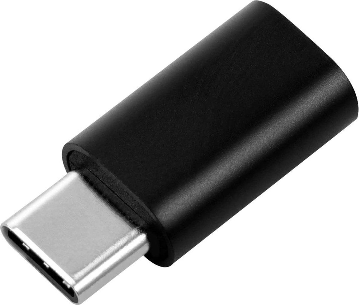 Kabeladapter Lightning F - usbC M zwart