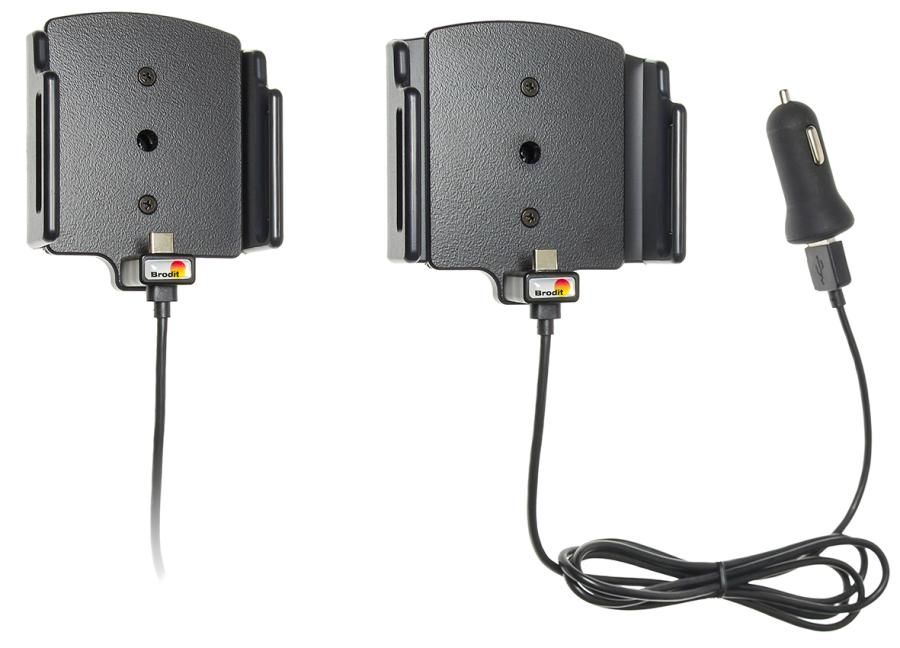 Brodit h/l usb-C verstelb 75-89/6-10mm usb-A sig.