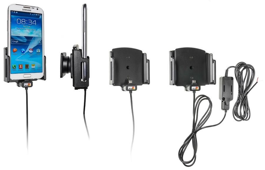 Brodit h/l micro-usb verstelb 75-89/9-13mm usb-A fixed