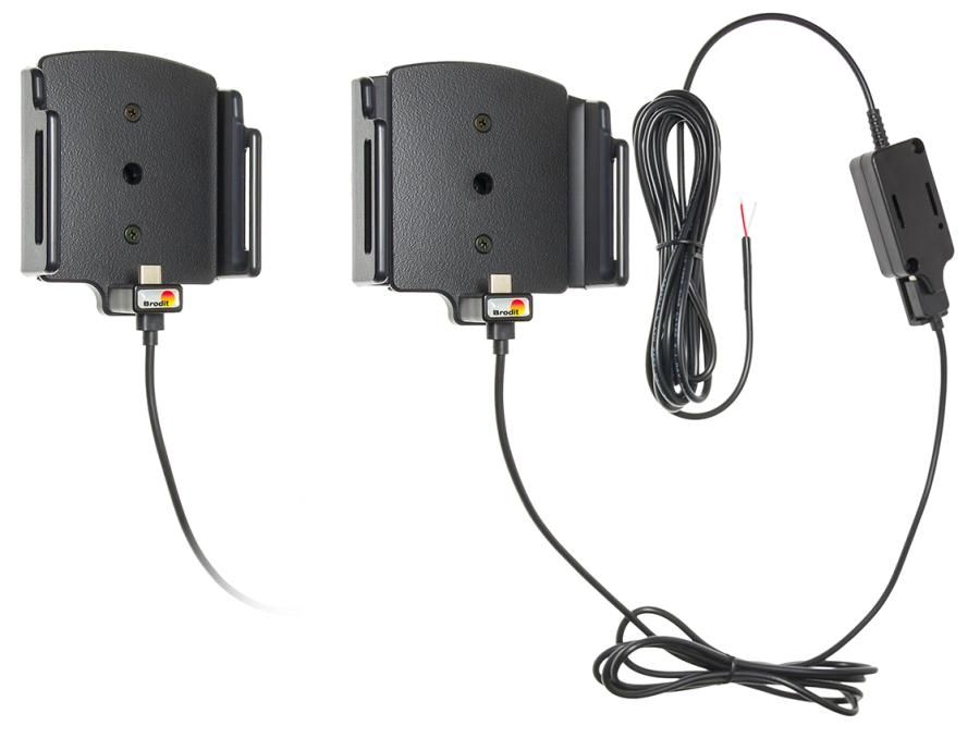 Brodit h/l usb-C verstelb 75-89/6-10mm usb-A fixed