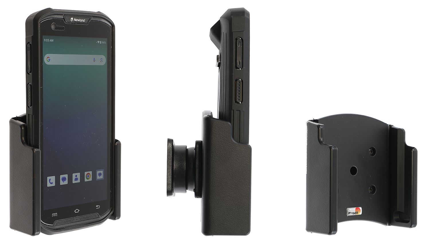 Brodit houder Newland MT93 with original boot/skin