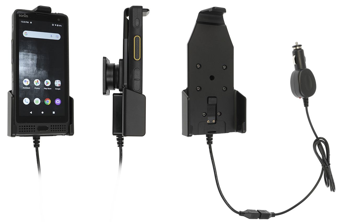 Brodit houder/lader Sonim XP10 sig.plug - pogo