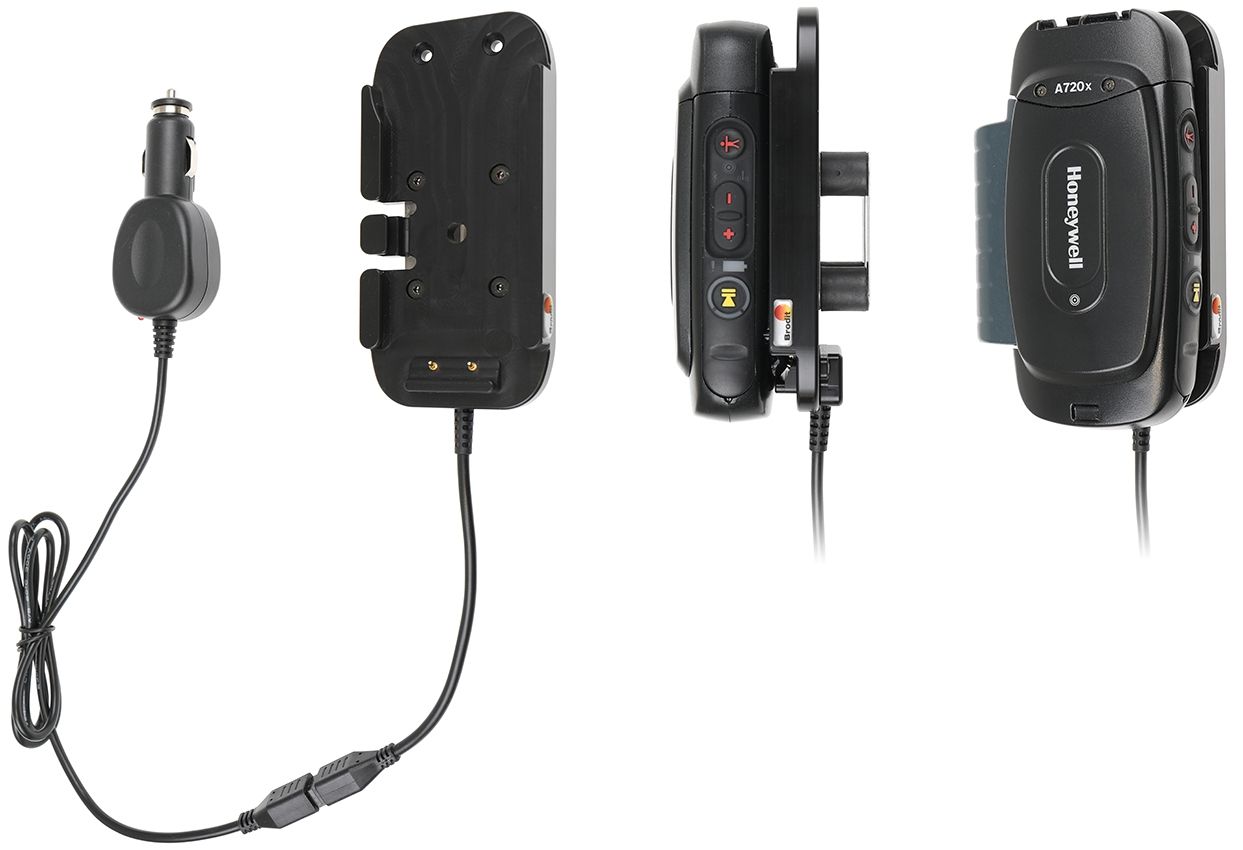 Brodit houder/lader Honeywell A720x sig.plug 3A w.dampeners