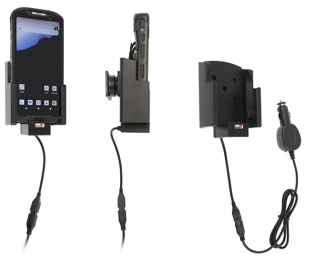 Brodit houder/lader Point Mobile PM95 pogo/boot/sig.plug-3A