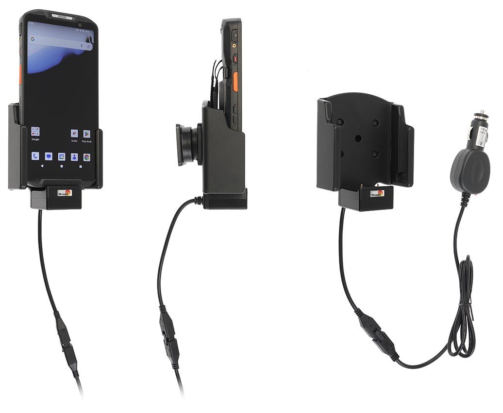Brodit houder/lader Point Mobile PM95/PM84 pogo/sig.plug-3A