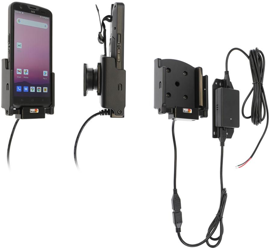 Brodit houder/lader M3 Mobile SL20 fixed install.