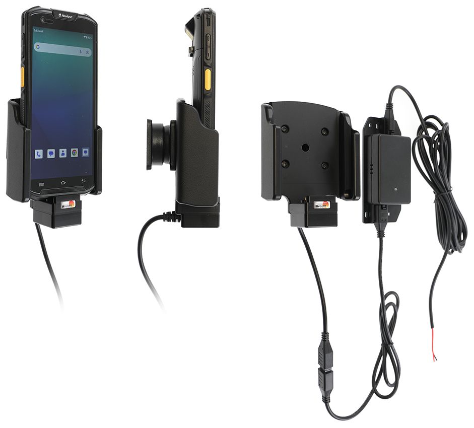 Brodit houder/lader Newland MT93 fixed install.-pogo