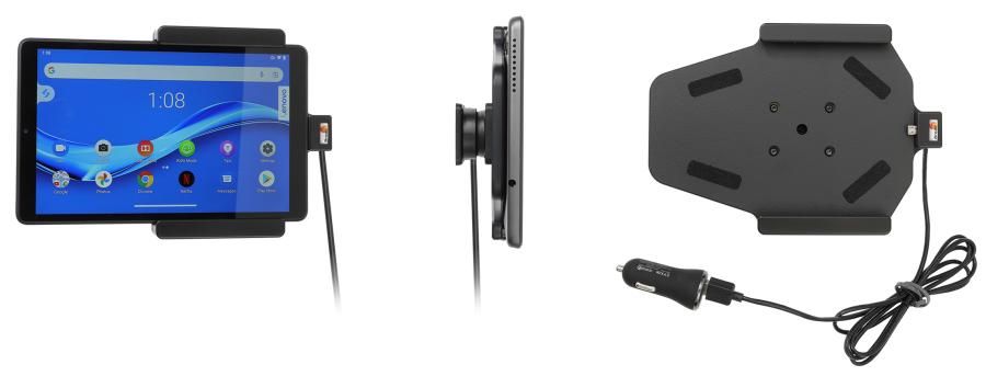 Brodit houder/lader Lenovo Tab M8 HD TB-8505X USB sig.plug