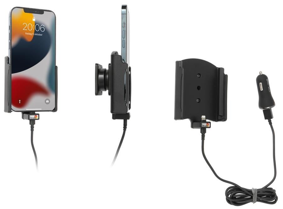 Brodit houder/lader Apple iPhone 13-14 Pro Max USB sig.plug