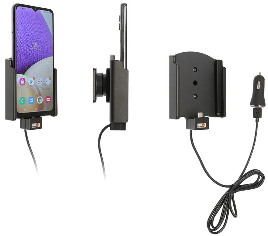 Brodit houder/lader Samsung A32 5G USB sig.plug