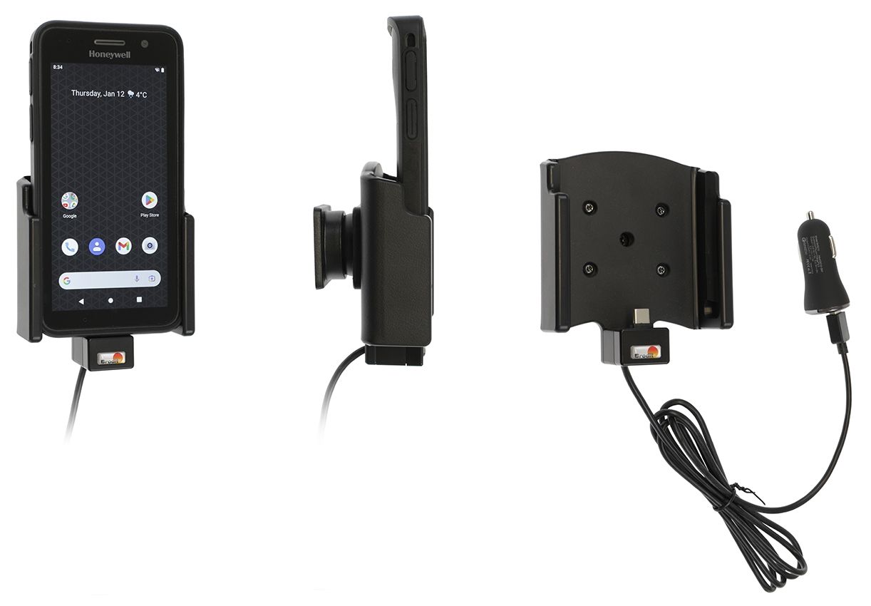 Brodit houder/lader Honeywell CT30XP/CT37 USB sig.plug-boot
