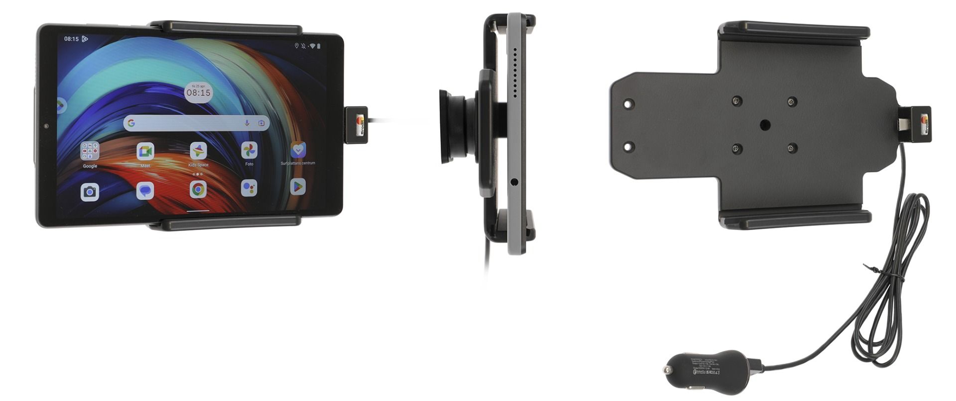 Brodit houder/lader Lenovo Tab M8 4th Gen USB sig.plug