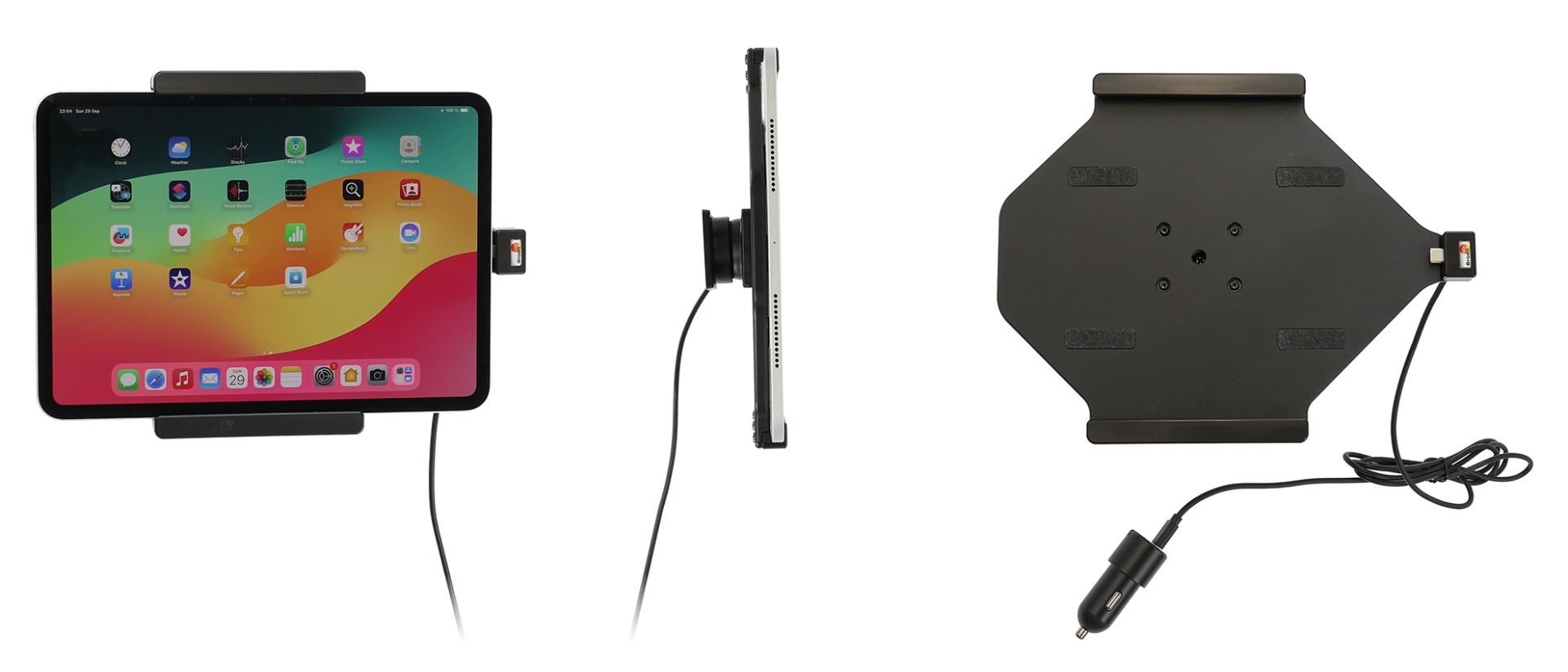 Brodit houder/lader Apple iPad Pro 11 - 2024 USB sig.plug