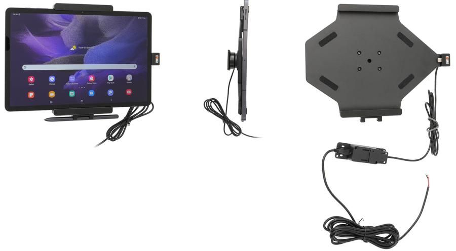 Brodit houder/lader Sam.Gal.Tab S7 FE SM-T733 fixed install.