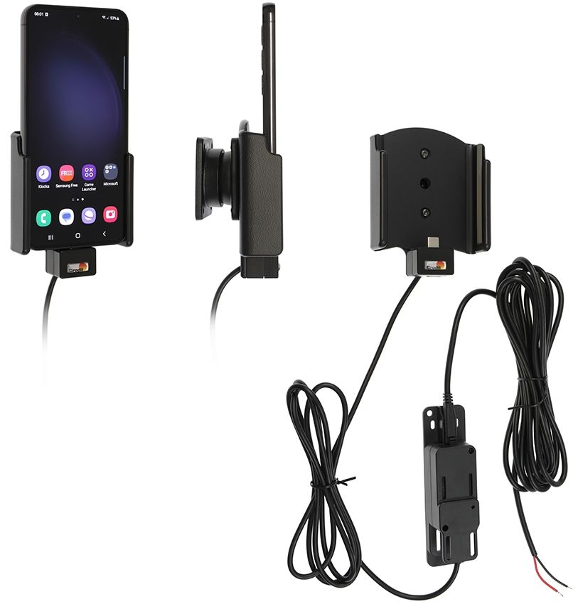 Brodit houder/lader Samsung Galaxy S23 -fixed instal.