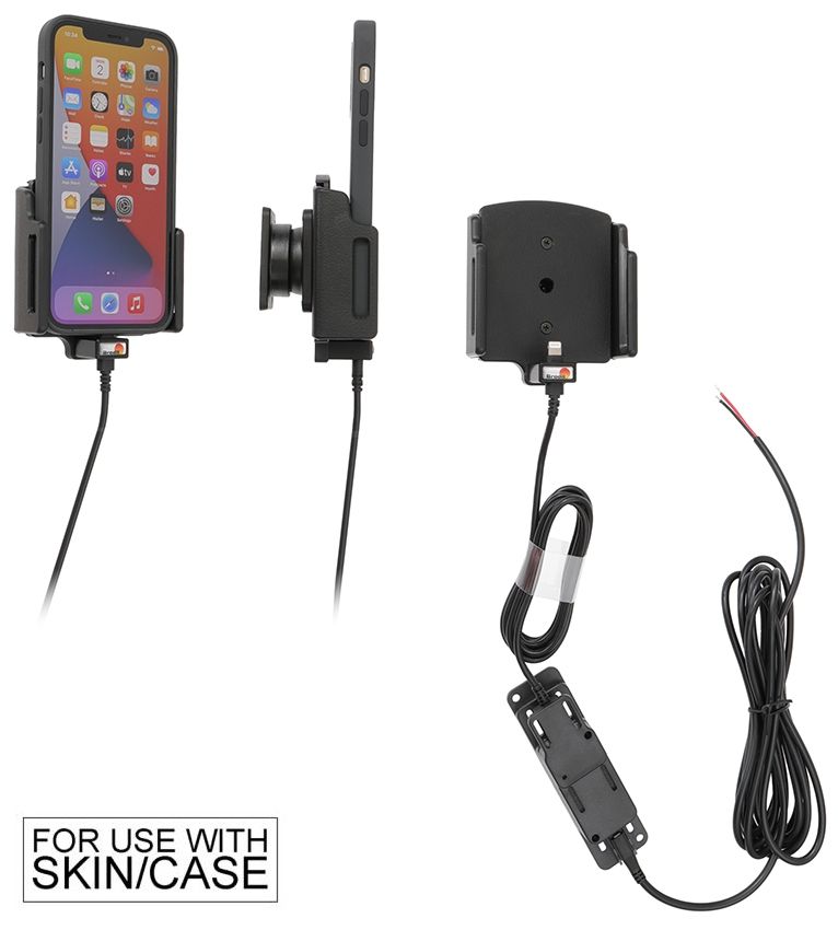 Brodit h/l lightning verstelb 75-89/8-12mm usb-A fixed