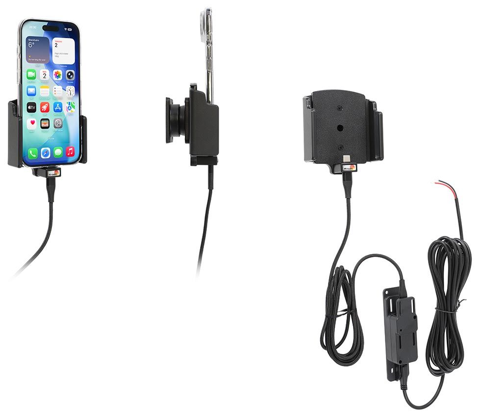 Brodit h/l usb-C verstelb 70-83/2-10mm usb-C fixed iPh.Air