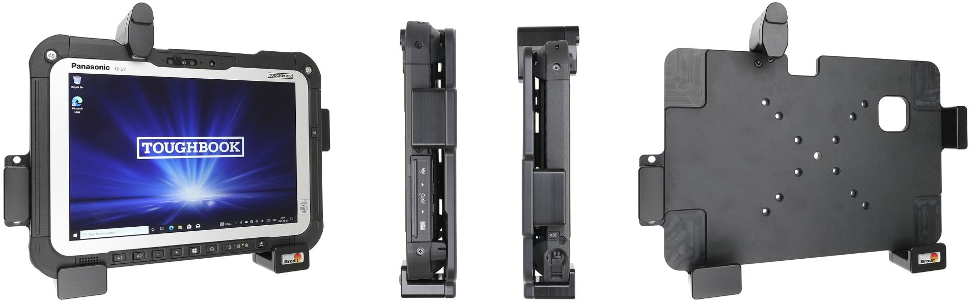 Brodit houder Panasonic FZ-G2 LOCK VEER-Vesa