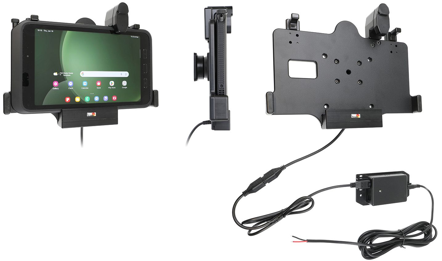 Brodit h/l Samsung Tab Active 3/5 (veerweerstand) fixed