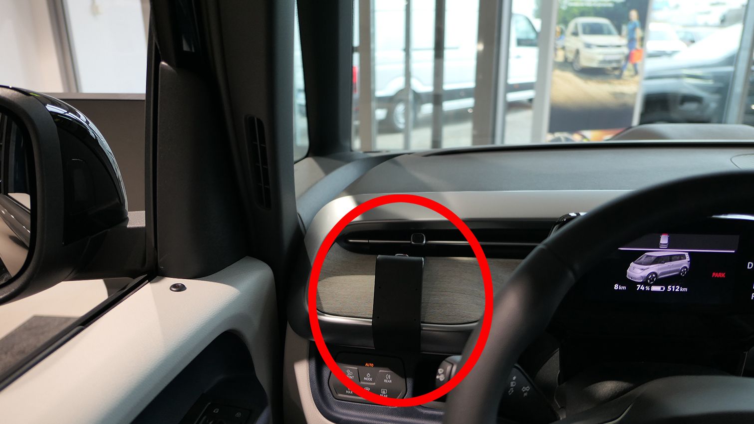 Proclip Volkswagen ID.Buzz 23- Left mount-NOT Cargo
