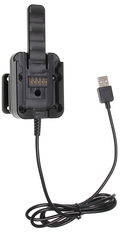 Brodit moveclip met slide connector and swivel USB.