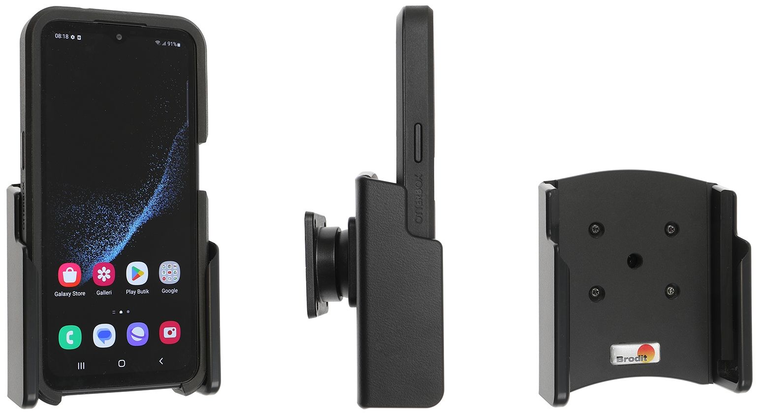 Brodit houder Samsung Galaxy XCover 6 Pro Otterbox uniVERSE
