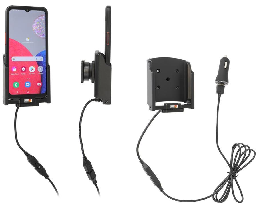 Brodit houder/lader Samsung Galaxy XCover 6 Pro USB sig.Pogo