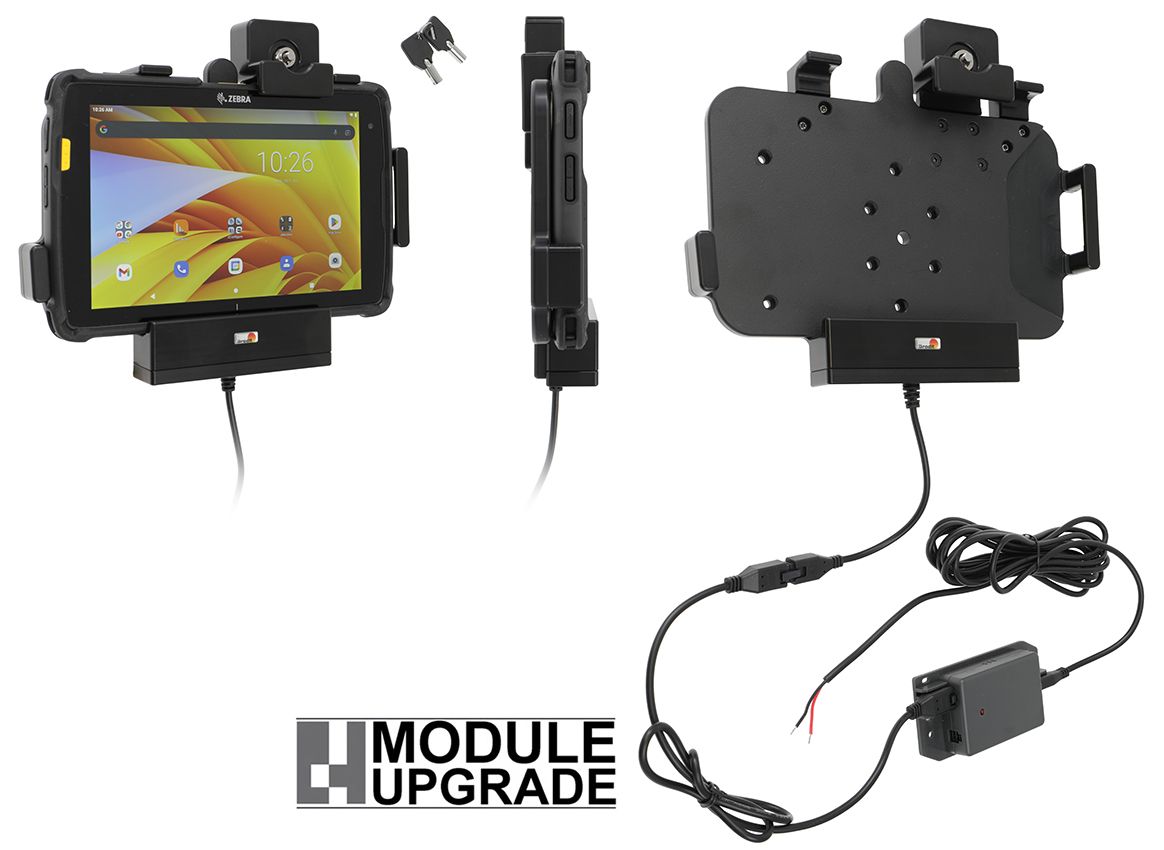 Brodit MUC Zebra ET40/45 8" keylock/ fixed/ rugged frame